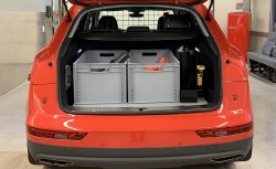  Audi Q5Zwei StapelkistenAdalitladehalter Verstauungskiste (117)